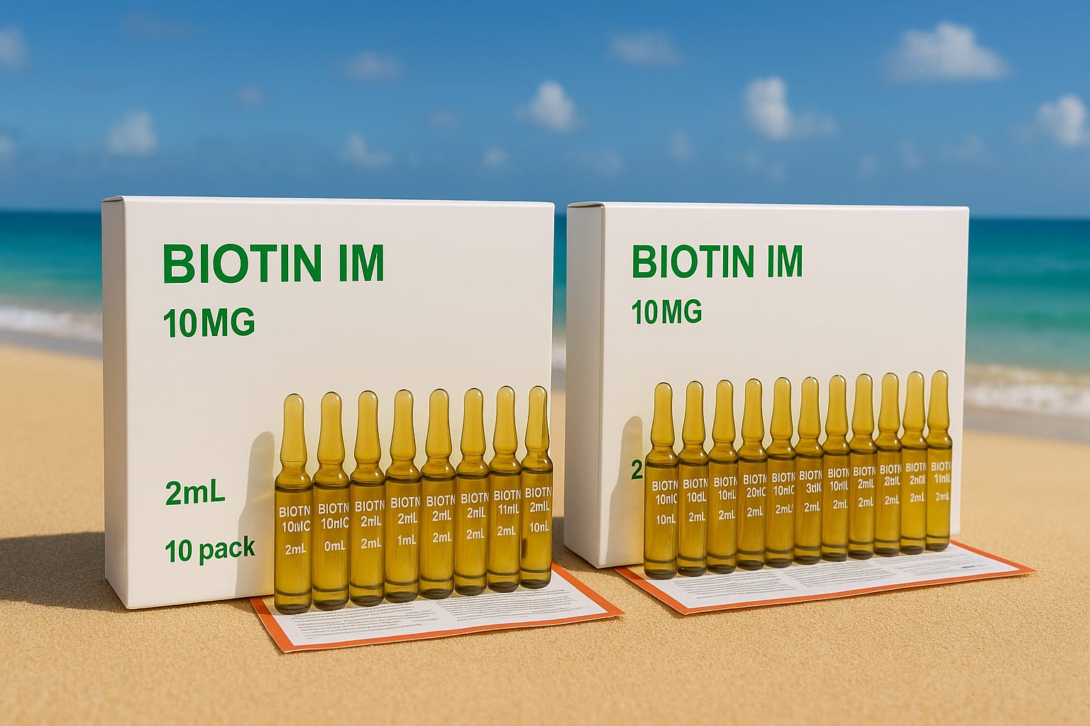Two Pack Deal Biotin 10mg - VIAVQ VITAMIN
